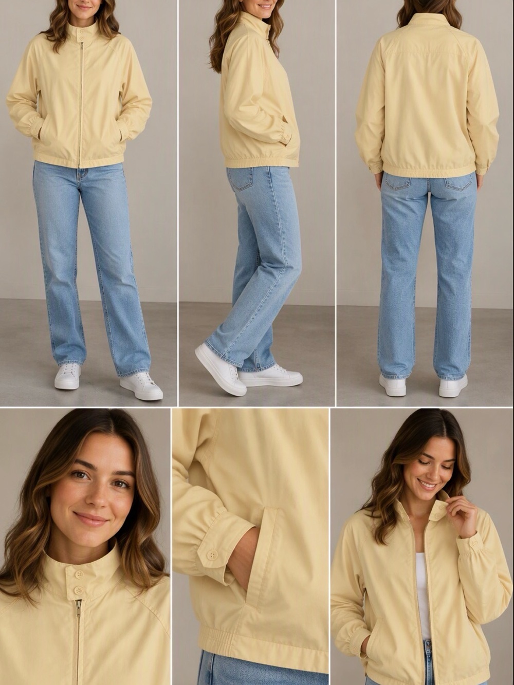 Vintage Woodward’s Butter Yellow Zip Jacket-Canadian Heritage Fashion